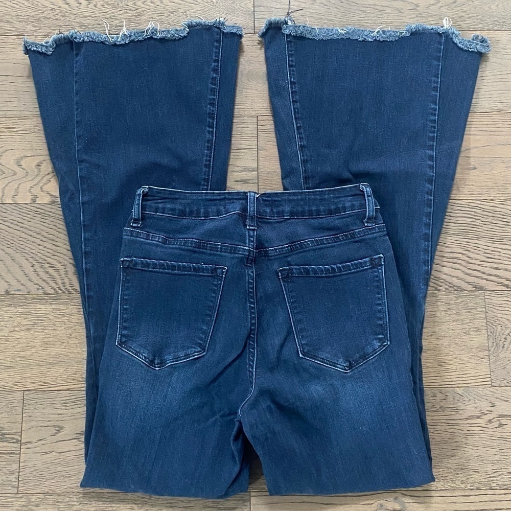 Flying Monkey High Rise Super Flare Jeans - Picture 7 of 10